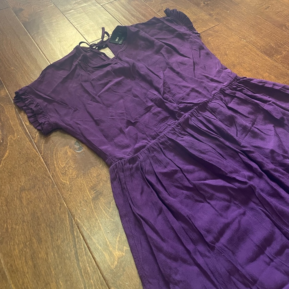 ASOS Maternity Purple Eggplant dress - sz 2